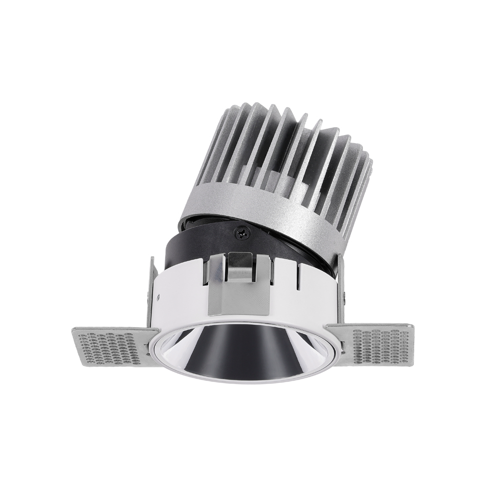 嵌入式无边框可调筒灯