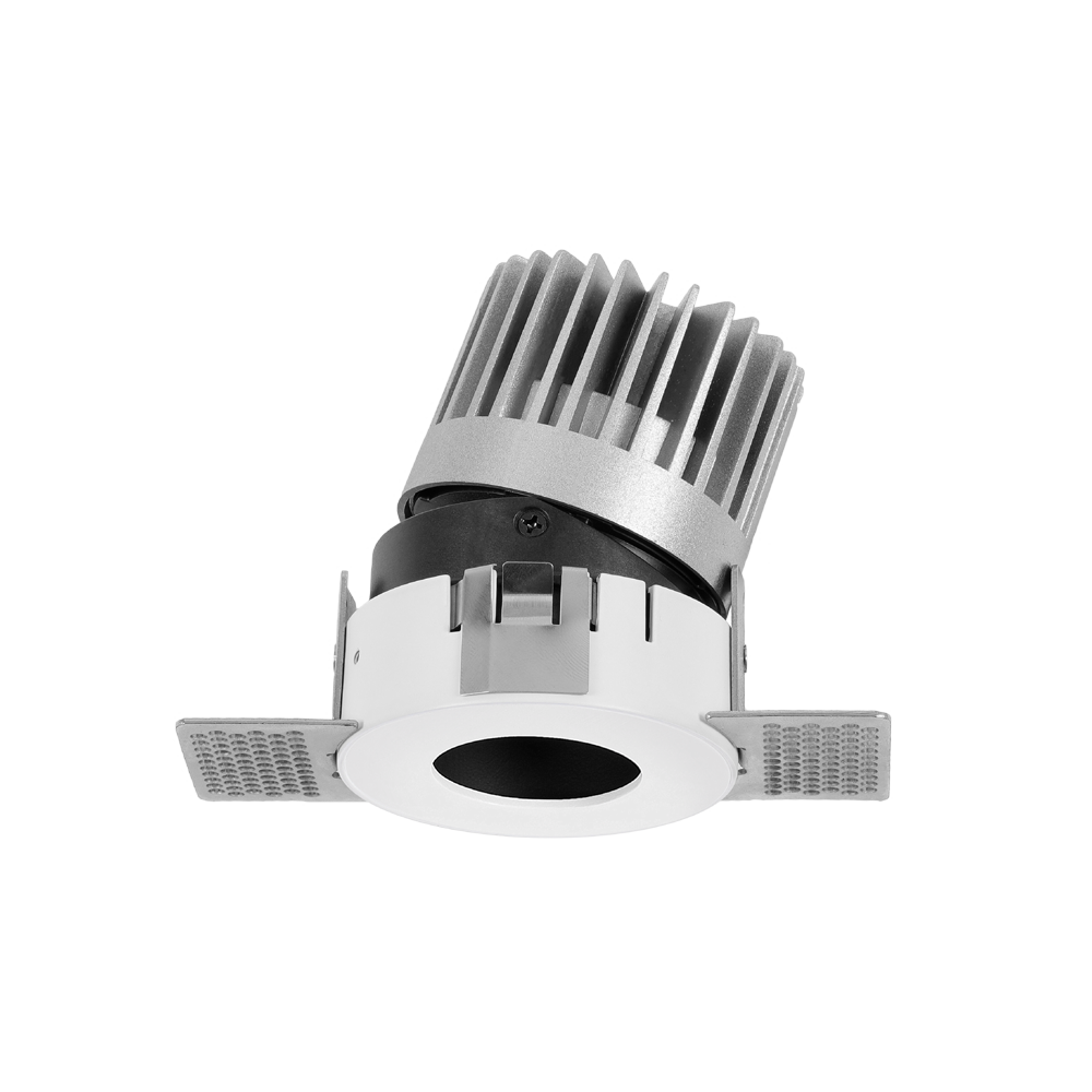 嵌入式无边框可调圆孔筒灯