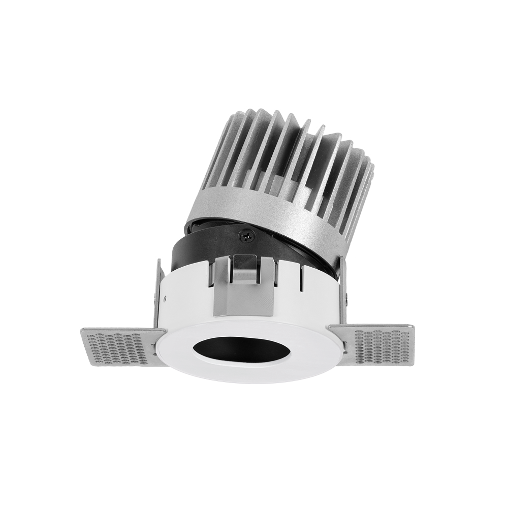 嵌入式无边框可调椭圆孔筒灯