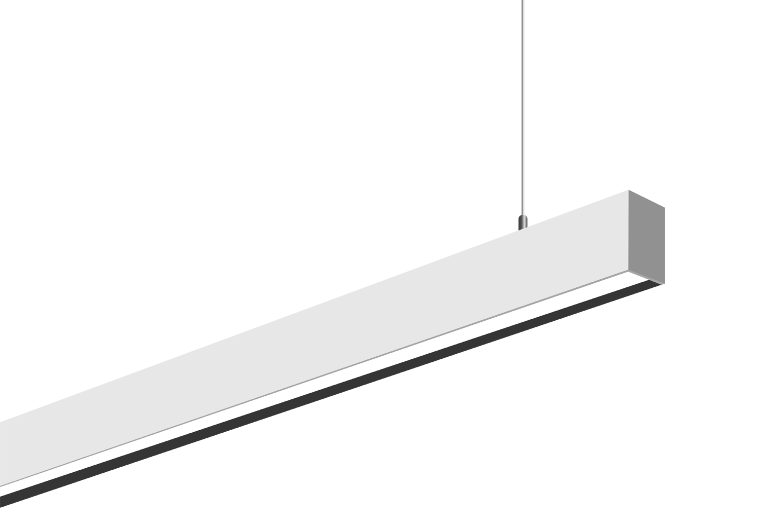 明装吊装防眩条形灯